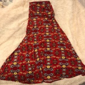 LuLaRoe maxi skirt XS